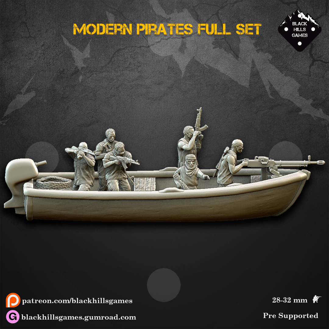 Black Hills Games - Modern Pirates (Full Set)